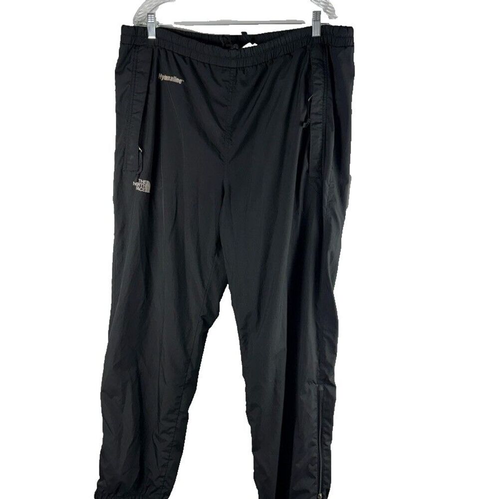 The North Face Hydrenaline Windwall Pants Mens Large Black Joggers Track Outdoor